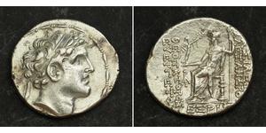 1 Tetradracma Imperio seléucida (312BC-63 BC) Plata Alexander I Balas (150-145 BC)