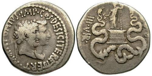 1 Tetradracma República romana (509BC-27BC) Plata Marco Antonio (83BC-30BC)