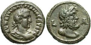 1 Tetradracma Imperio romano (27BC-395) Vellón Plata Valeriano I (193-260)