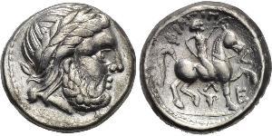 1 Tetradramma Grecia antica (1100BC-330) Argento Philip II of Macedon (382 BC - 336 BC)