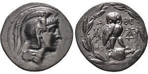 1 Tetradramma Grecia antica (1100BC-330) Argento 