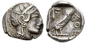 1 Tetradramma Grecia antica (1100BC-330) Argento 