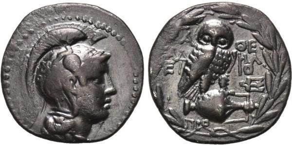 1 Tetradramma Grecia antica (1100BC-330) Argento 