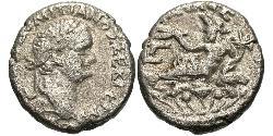 1 Tetradramma Impero romano (27BC-395) Argento Domiziano (51-96)