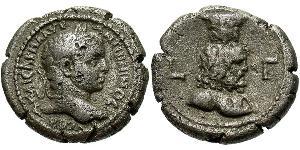 1 Tetradramma Impero romano (27BC-395) Argento Eliogabalo (203-222)
