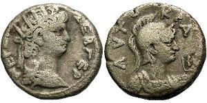 1 Tetradramma Impero romano (27BC-395) Argento Nerone (37- 68)