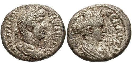 1 Tetradramma Impero romano (27BC-395) Argento Adriano (76 - 138) 