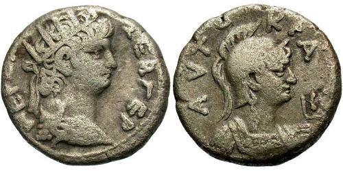 1 Tetradramma Impero romano (27BC-395) Argento Nerone (37- 68)