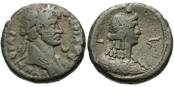 1 Tetradramma Impero romano (27BC-395) Argento Adriano (76 - 138) 