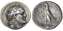 1 Tetradramma Ptolemaic Kingdom (332BC-30BC) Argento Tolomeo II Filadelfo (309BC-246BC)