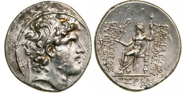 1 Tetradramma Seleucidi (312BC-63 BC) Argento Alexander I Balas (150-145 BC)