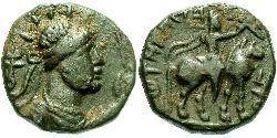 1 Tetradramma Impero Kusana (60-375) Bronzo Vima Takto