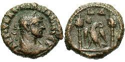 1 Tetradramma Impero romano (27BC-395) Bronzo Diocleziano (244-311)