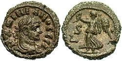 1 Tetradramma Impero romano (27BC-395) Bronzo Massimiano (250-310)