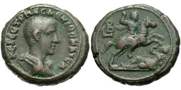 1 Tetradramma Impero romano (27BC-395) Bronzo Erennio Etrusco (227-251)