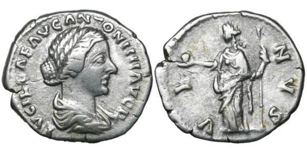 1 Tetradramma Impero romano (27BC-395) Bronzo Lucilla (148-182)