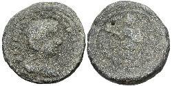1 Tetradramma Impero romano (27BC-395)  Salonina (?-268)