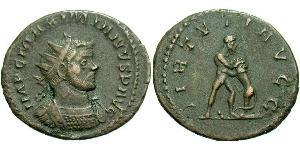 1 Tetradramma Impero romano (27BC-395)  Massimiano (250-310)