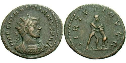1 Tetradramma Impero romano (27BC-395)  Massimiano (250-310)