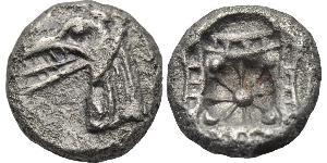 1 Tetrobol Grèce antique (1100BC-330) Argent 
