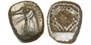 1 Tetrobol Antigua Grecia (1100BC-330) Plata 