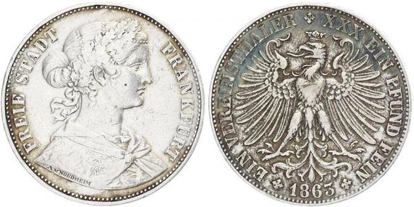 1 Thaler Allemagne / States of Germany Argent 