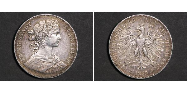 1 Thaler Allemagne / States of Germany Argent 