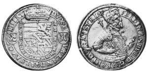 1 Thaler Alsace Argent Ferdinand de Tyrol (1529 – 1595)