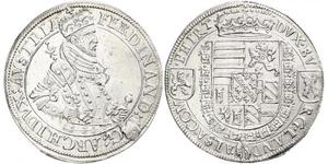 1 Thaler Alsace Argent Ferdinand de Tyrol (1529 – 1595)