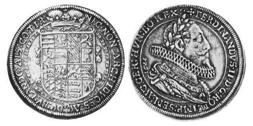 1 Thaler Alsace Argent Ferdinand de Tyrol (1529 – 1595)