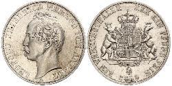 1 Thaler Anhalt-Dessau (1603 -1863) Argent Léopold IV d
