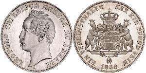 1 Thaler Anhalt-Dessau (1603 -1863) Argent Léopold IV d