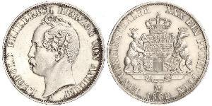 1 Thaler Anhalt-Dessau (1603 -1863) Argent Léopold IV d