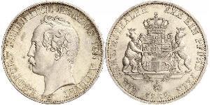 1 Thaler Anhalt-Dessau (1603 -1863) Argent Léopold IV d