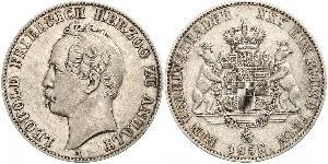 1 Thaler Anhalt-Dessau (1603 -1863) Argent Léopold IV d