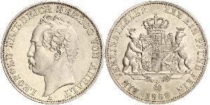 1 Thaler Anhalt-Dessau (1603 -1863) Argent Léopold IV d