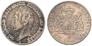 1 Thaler Anhalt-Dessau (1603 -1863) Argent Léopold IV d