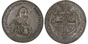 1 Thaler Augsbourg (1276 - 1803) Argent Gustave II Adolphe de Suède( – 1632)