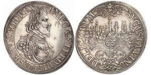 1 Thaler Augsbourg (1276 - 1803) Argent Ferdinand III, Holy Roman Emperor (1608-1657)