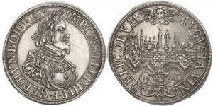 1 Thaler Augsbourg (1276 - 1803) Argent Ferdinand III, Holy Roman Emperor (1608-1657)