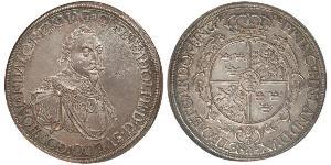 1 Thaler Augsbourg (1276 - 1803) Argent Gustave II Adolphe de Suède( – 1632)