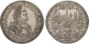 1 Thaler Augsbourg (1276 - 1803) Argent Ferdinand III, Holy Roman Emperor (1608-1657)