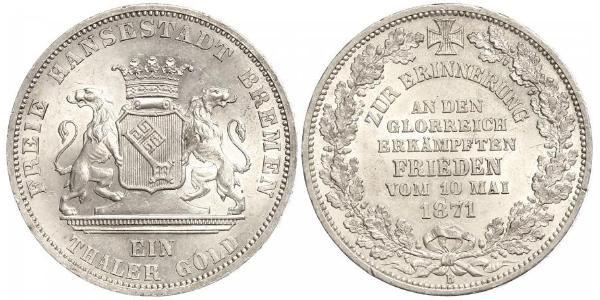 1 Thaler Brême (Land) Argent 