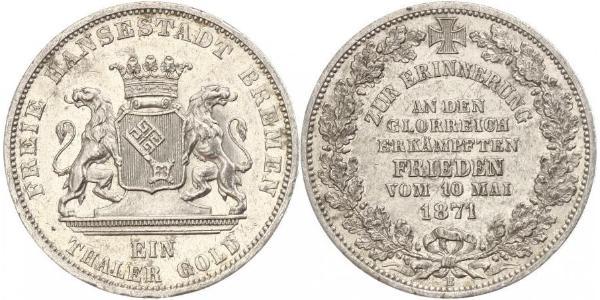 1 Thaler Brême (Land) Argent 