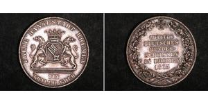 1 Thaler Brême (Land) / States of Germany Argent 