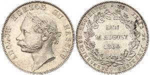 1 Thaler Duché de Nassau (1806 - 1866) Argent Adolphe (grand-duc de Luxembourg)