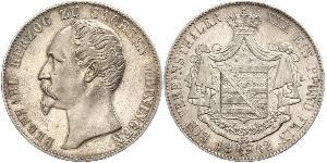 1 Thaler Duché de Saxe-Meiningen (1680 - 1918) Argent Bernard II de Saxe-Meiningen