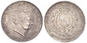 1 Thaler Grand-duché de Bade (1806-1918) Argent Louis Ier de Bade(1763 - 1830)