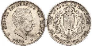 1 Thaler Grand-duché de Bade (1806-1918) Argent Louis Ier de Bade(1763 - 1830)