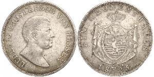 1 Thaler Grand-duché de Hesse (1806 - 1918) Argent Louis Ier (grand-duc de Hesse)